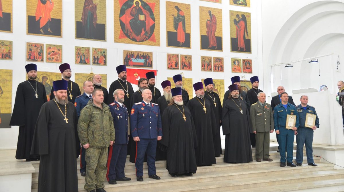 Годовое собрание епархиального отдела по взаимодействию с Вооружёнными силами, правоохранительными органами и казачеством Коломенской епархии